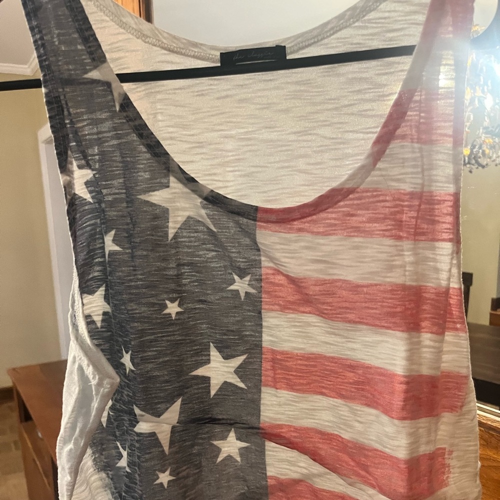 Classic American Flag tank